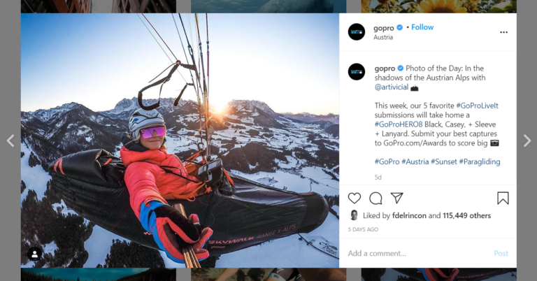 كاميرات go Pro